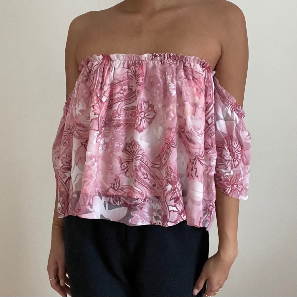 Sans Souci Floral Crop Top